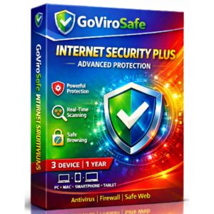 GoViroSafe Internet Security Plus (3Devices / 1 Year)